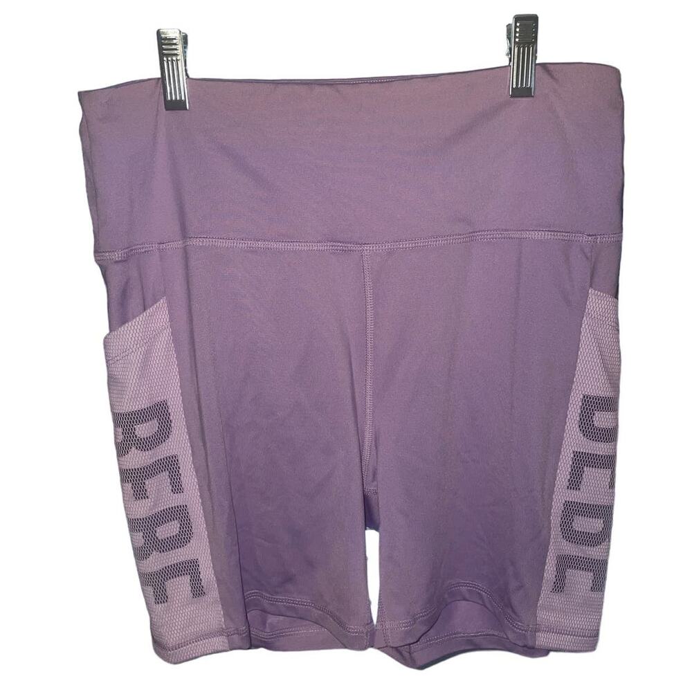 Bebe purple athletic shorts Medium